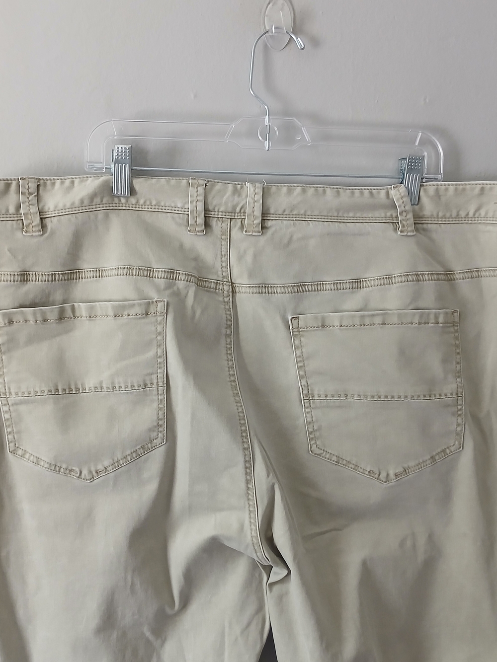 Tommy Bahama Men's Size 48 x 30 Boracay Chino 5 Pocket Flat Front Khaki Pants - Picture 10 of 15